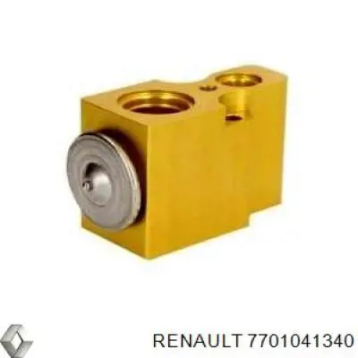 7701041340 Renault (RVI) válvula de expansión, aire acondicionado