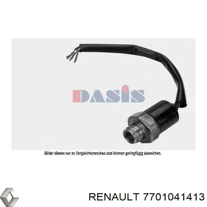 Sensor de presion A/C Renault (RVI) 7701041413 precio, desde 27,26 EUR