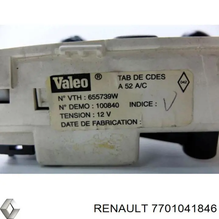 Unidad de control de la ventilación para Renault Megane I LA0, LA1