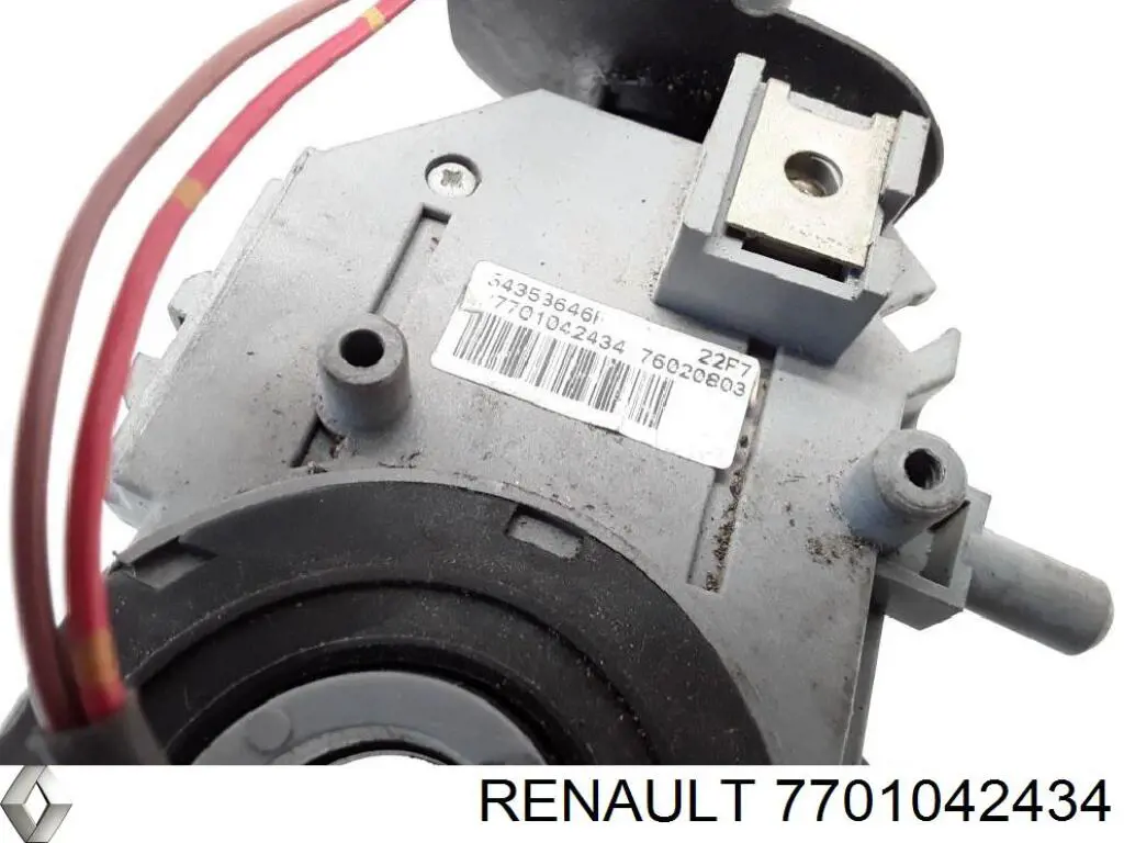 Comprar 7701042434 Renault (RVI) Interruptor central de la columna de dirección