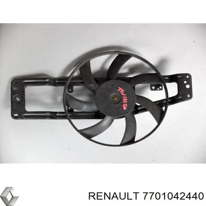 Motor eléctrico, ventilador del radiador para Renault Twingo (C06)