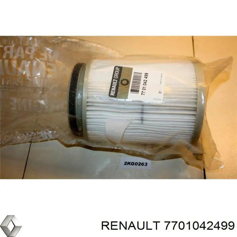 Comprar 7701042499 Renault (RVI) Filtro de aire del habitáculo