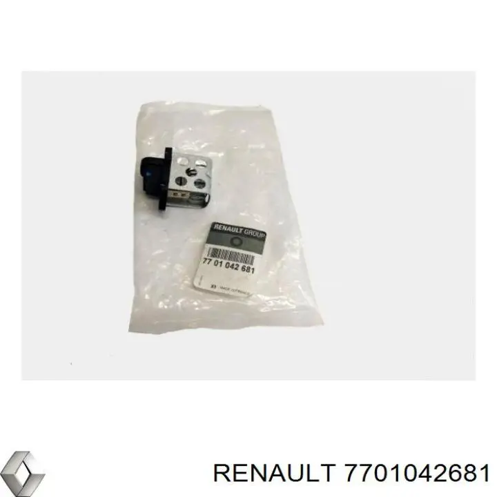 Resistencia del motor del ventilador del aire acondicionado Renault (RVI) 7701042681 precio, desde 14,11 EUR