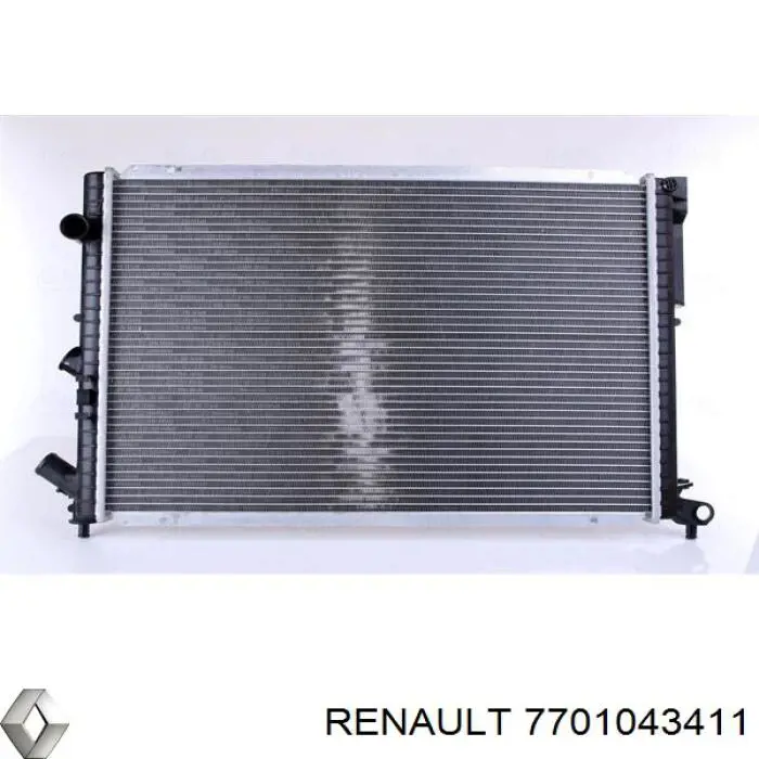 7701043411 Renault (RVI) radiador refrigeración del motor