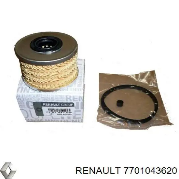 Comprar 7701043620 Renault (RVI) Filtro diesel