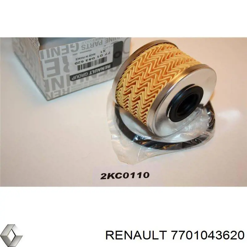 7701043620 Renault (RVI) filtro combustible