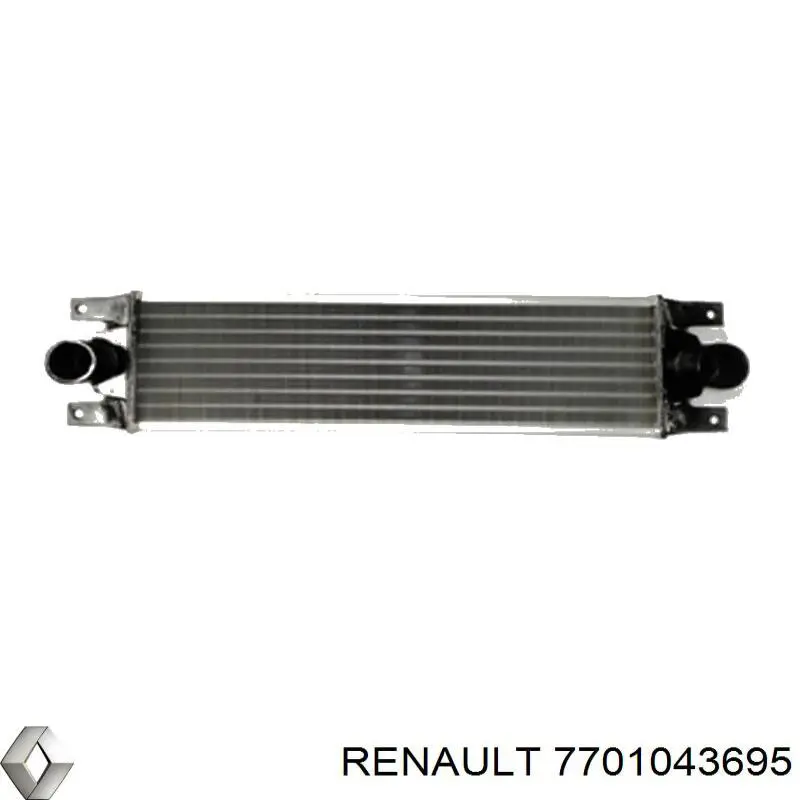 7701043695 Renault (RVI) intercooler