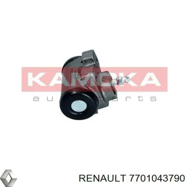 7701043790 Renault (RVI) cilindro de freno de rueda trasero