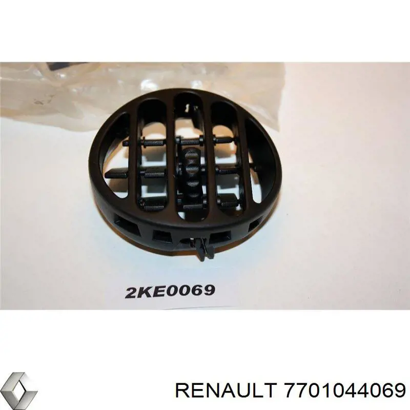 Rejilla aireadora de salpicadero para Renault Master (JD, ND)