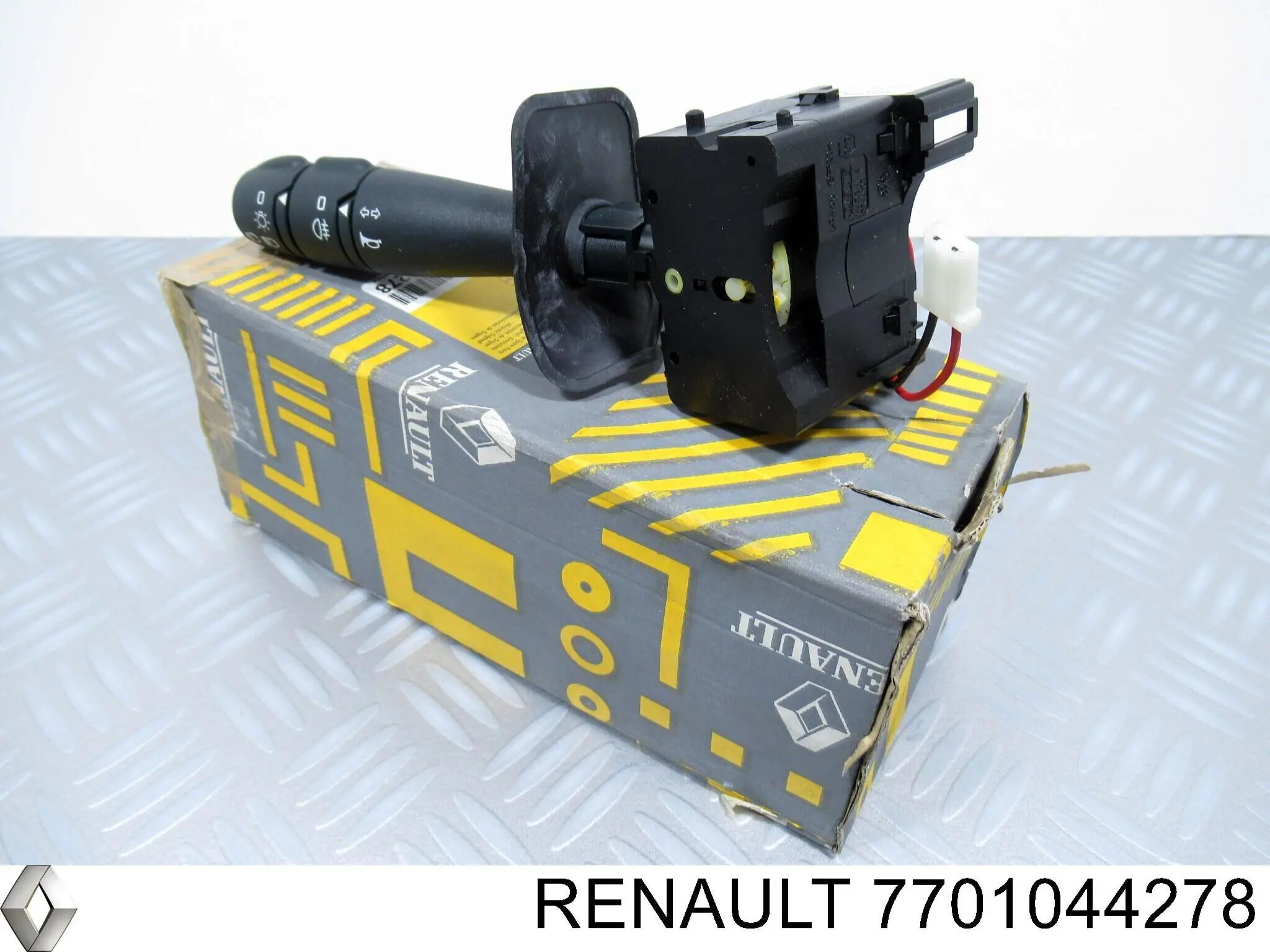 Conmutador izquierdo de la columna de dirección 7701044278 Renault (RVI)