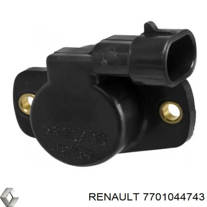 7701044743 Renault (RVI) Sensor de posición del acelerador