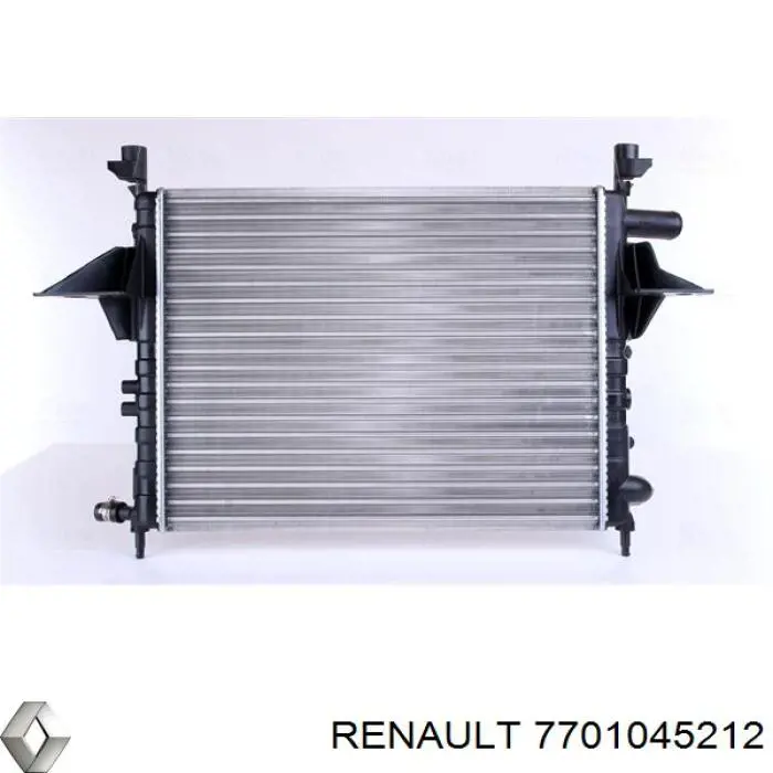 7701045212 Renault (RVI) radiador refrigeración del motor