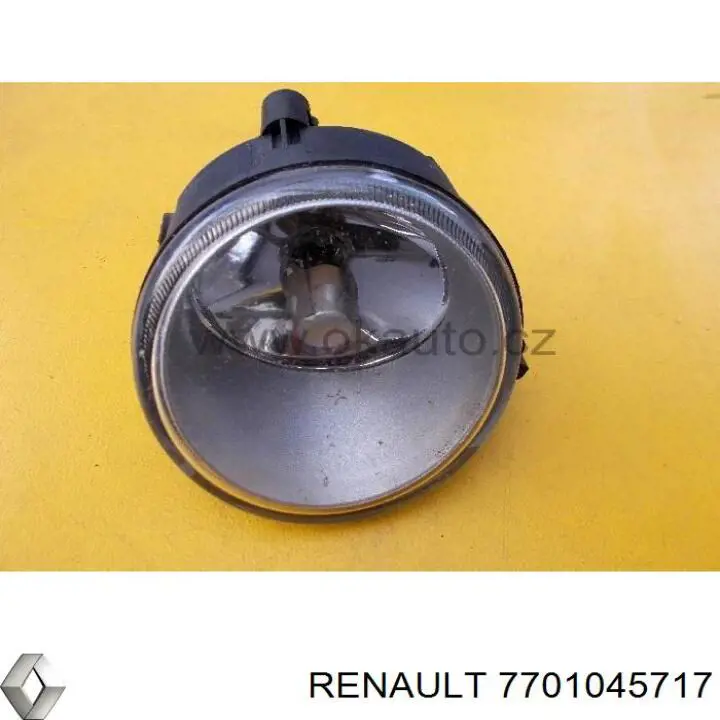 Luz antiniebla derecha Renault (RVI) 7701045717