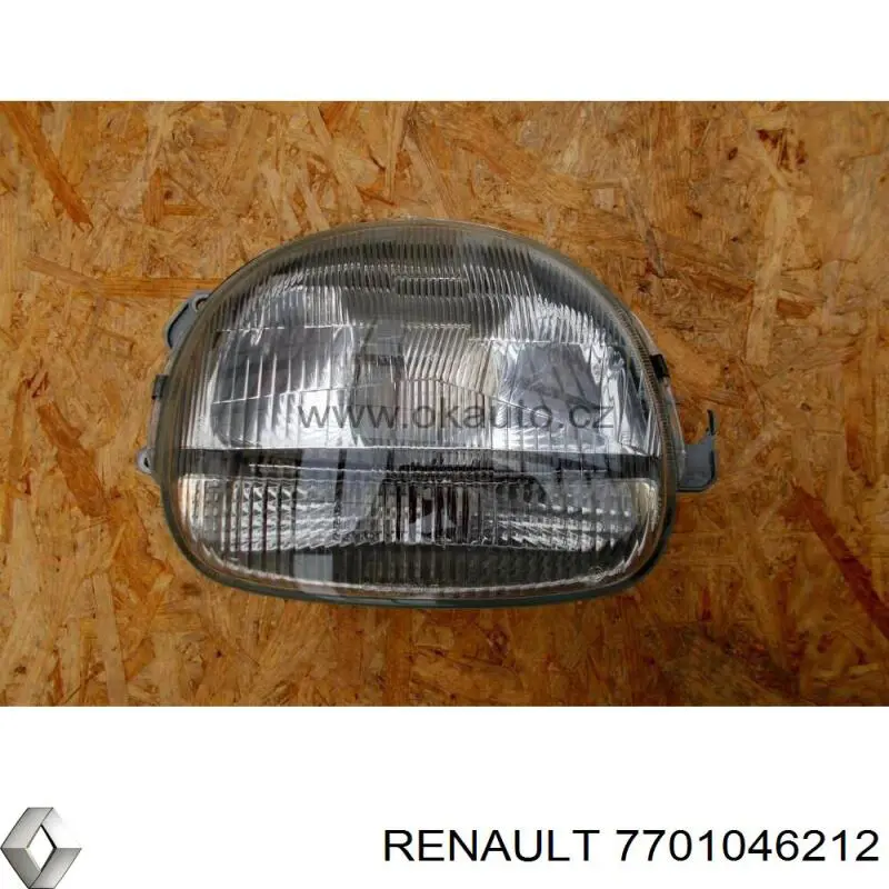 7701046212 Renault (RVI) faro derecho