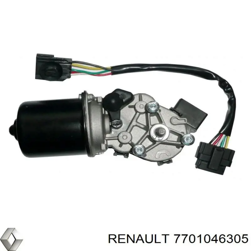 7701046305 Renault (RVI) motor del limpiaparabrisas del parabrisas