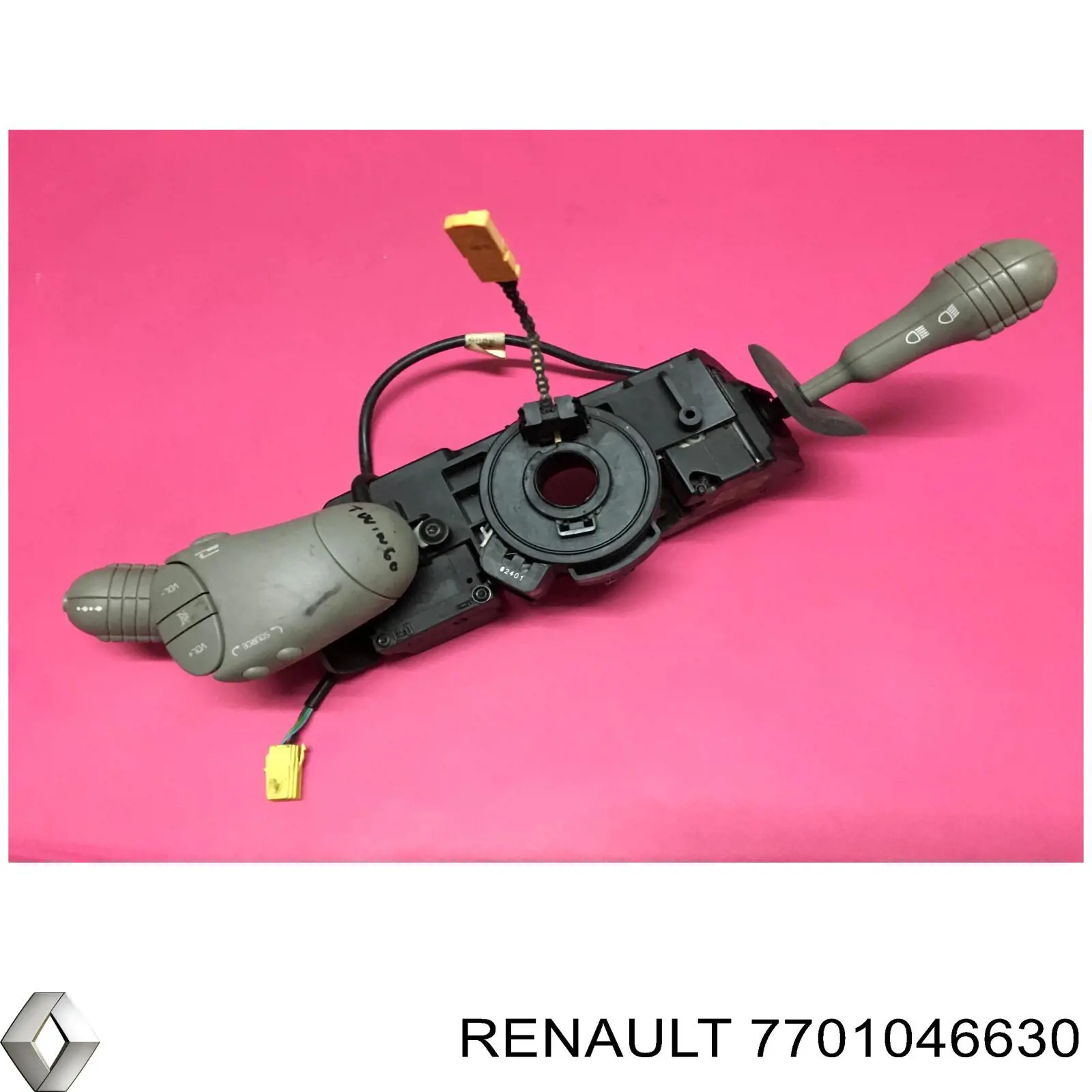 7701046630 Renault (RVI) anillo airbag del volante