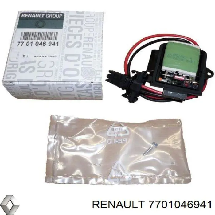 7701046941 Renault (RVI) resitencia, ventilador habitáculo