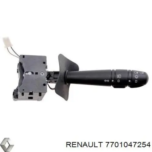 Conmutador izquierdo de la columna de dirección 7701047254 Renault (RVI)