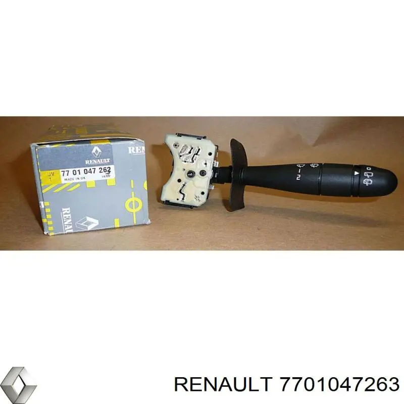 7701047263 Renault (RVI) Conmutador derecho de la columna de dirección