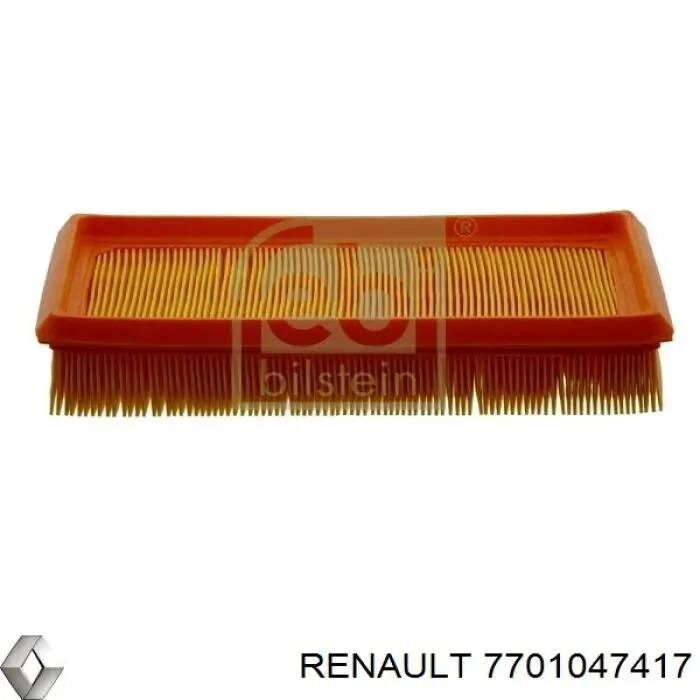 7701047417 Renault (RVI) filtro de aire