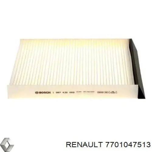 7701047513 Renault (RVI) filtro habitáculo