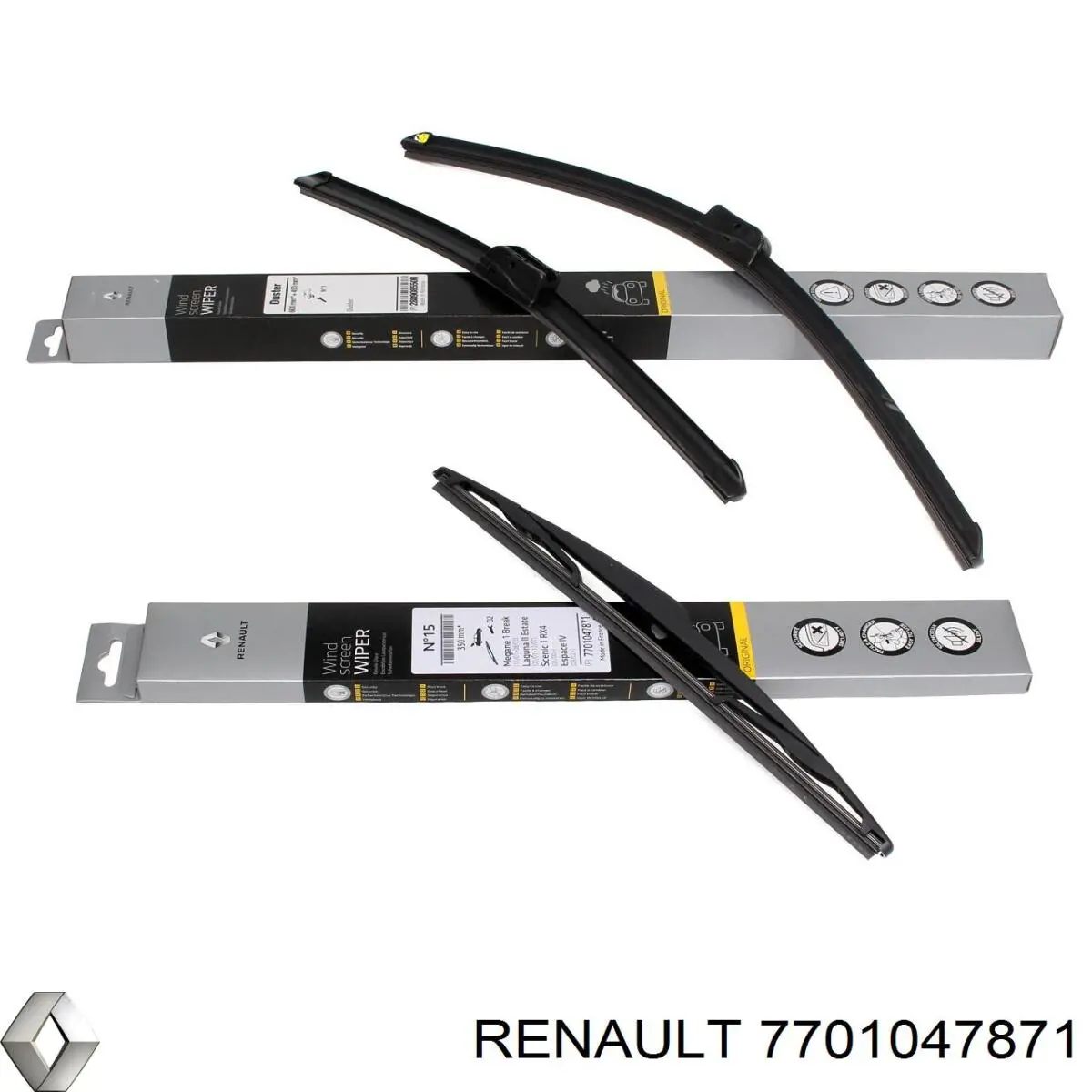 Escobilla del limpiaparabrisas trasero Renault (RVI) 7701047871 precio, desde 6,26 EUR