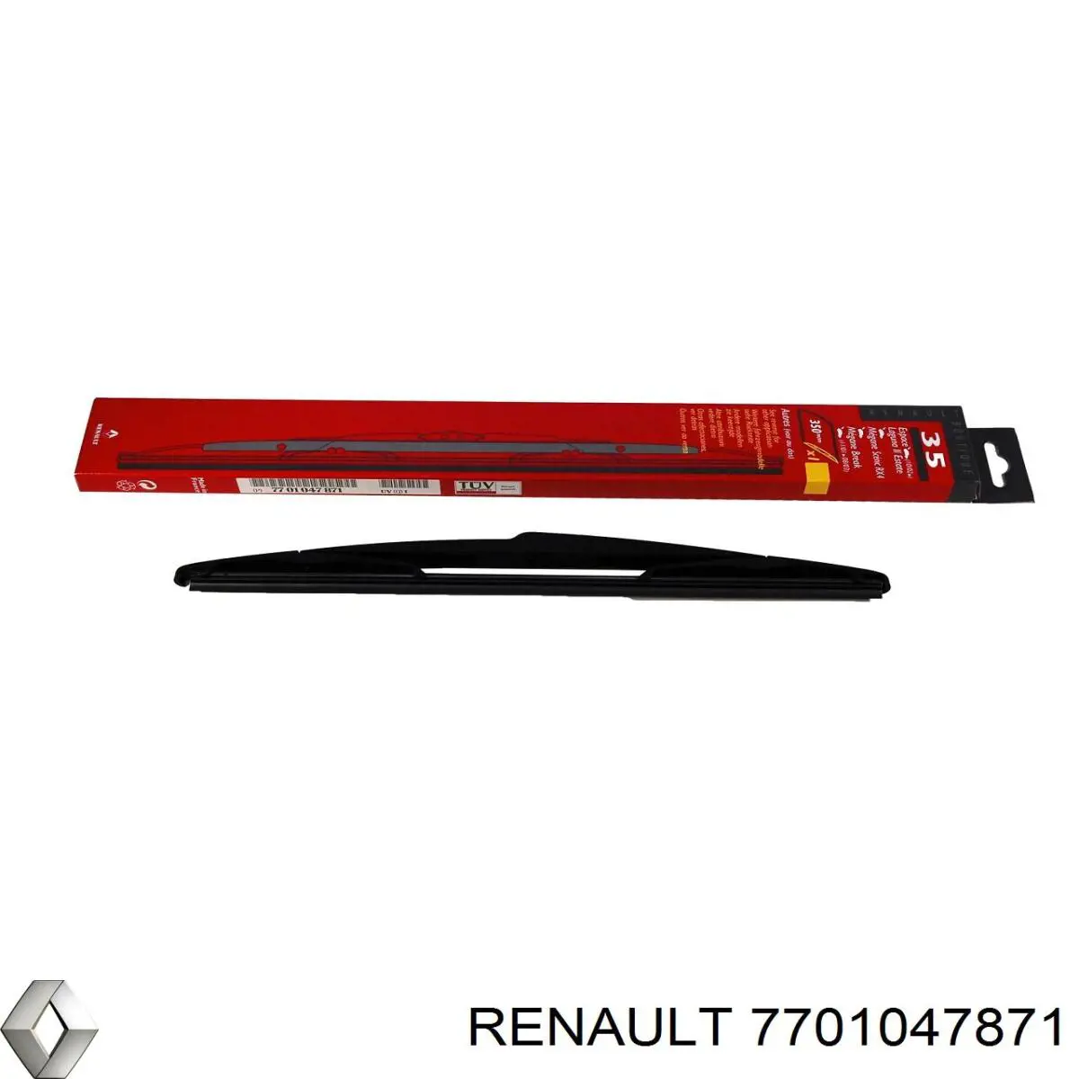 Comprar 7701047871 Renault (RVI) Limpiaparabrisas traseros