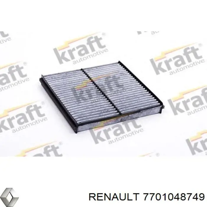 7701048749 Renault (RVI) filtro habitáculo