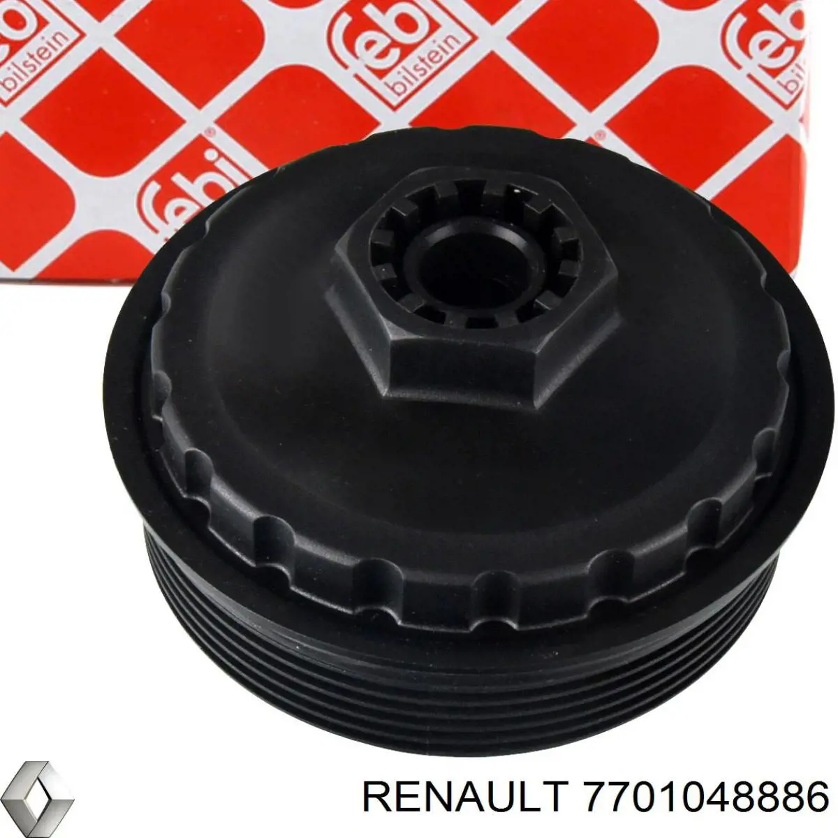 7701048886 Renault (RVI) tapa de filtro de aceite