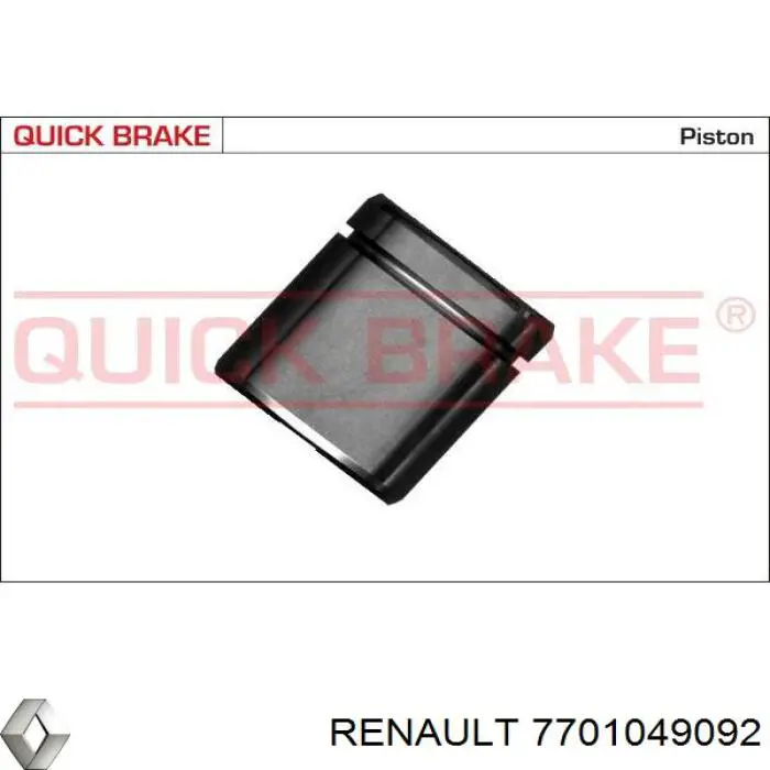 Pinza de freno delantera derecha Renault (RVI) 7701049092 precio, desde 50,82 EUR