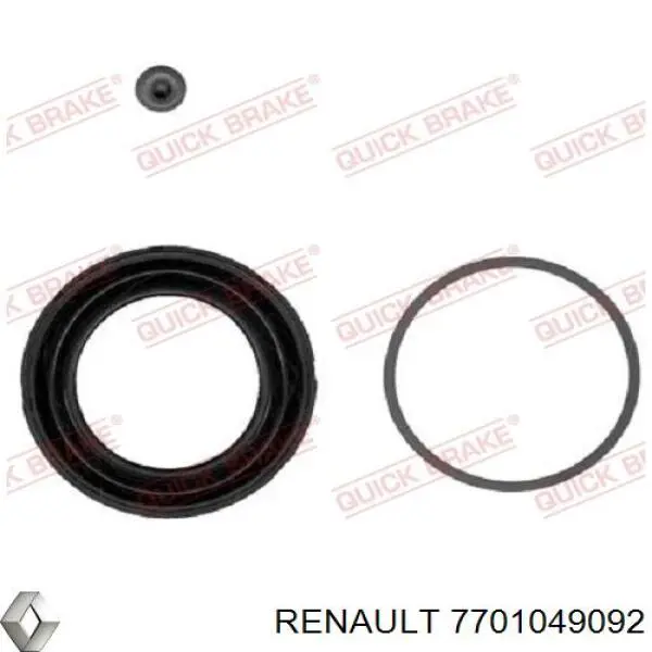 Comprar 7701049092 Renault (RVI) Pinza de freno delantera derecha