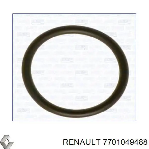 Anillo de estanqueidad de un tubo de derivación de un radiador para Honda Prelude (BB)