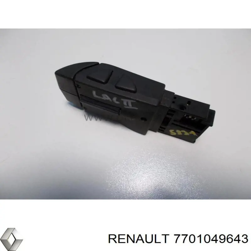 Interruptor de la columna de dirección para control de audio Renault (RVI) 7701049643 precio, desde 26,14 EUR