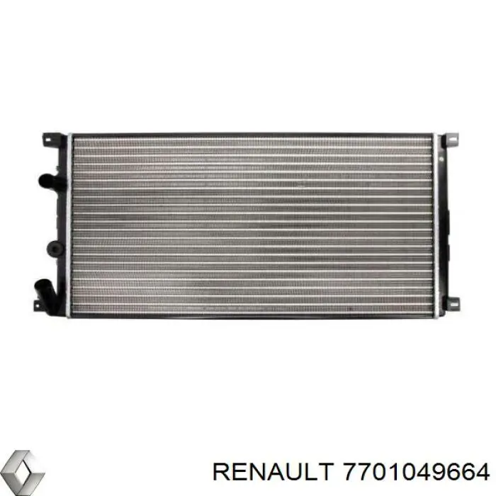 Comprar 7701049664 Renault (RVI) Radiador de auto