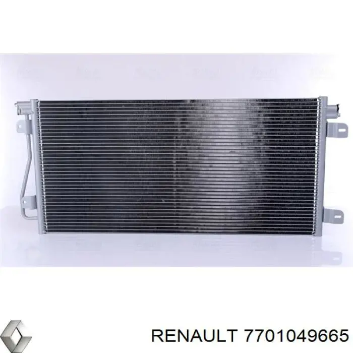 7701049665 Renault (RVI) condensador aire acondicionado