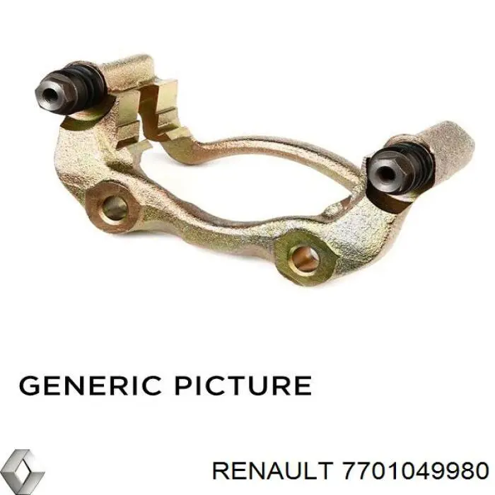 Soporte de la pinza de freno trasera Renault (RVI) 7701049980 precio, desde 91,11 EUR