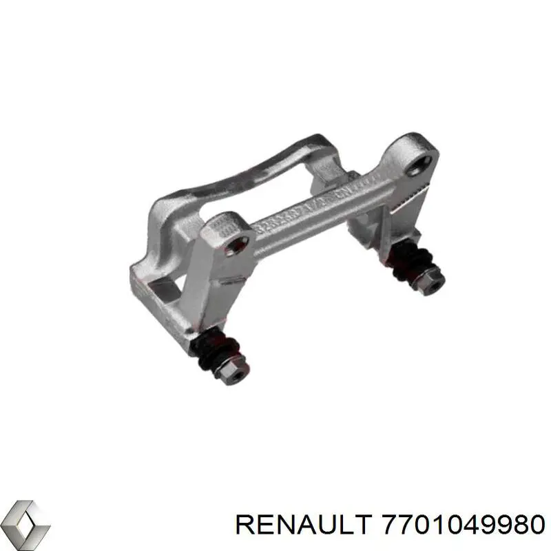 7701049980 Renault (RVI) soporte, pinza de freno trasera