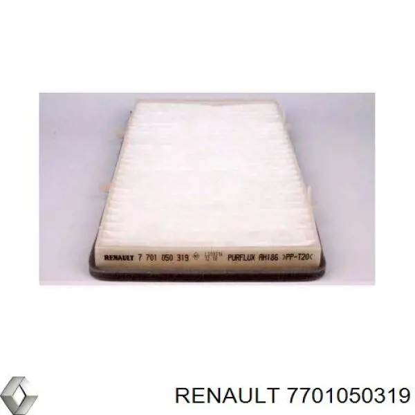 7701050319 Renault (RVI) filtro habitáculo