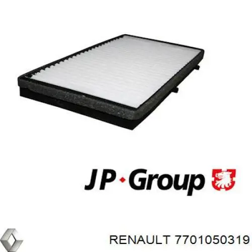 Filtro de cabina Renault (RVI) 7701050319 precio, desde 10,81 EUR