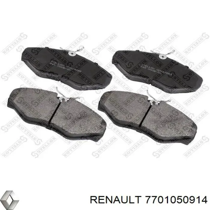 Pastillas de freno delanteras Renault Trafic 2 FL