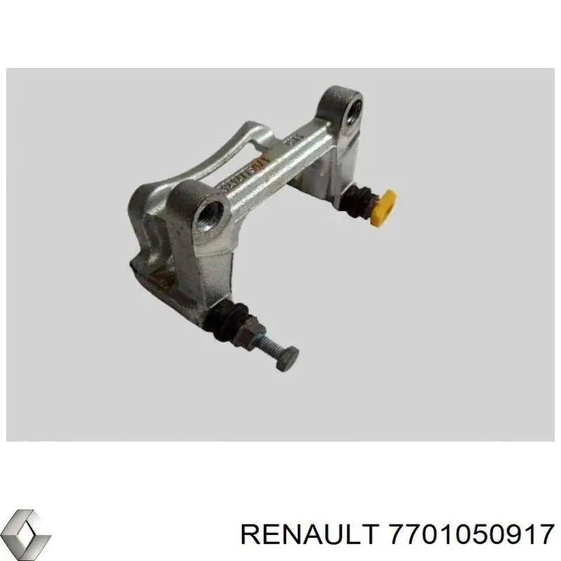 7701050917 Renault (RVI) soporte, pinza de freno trasera