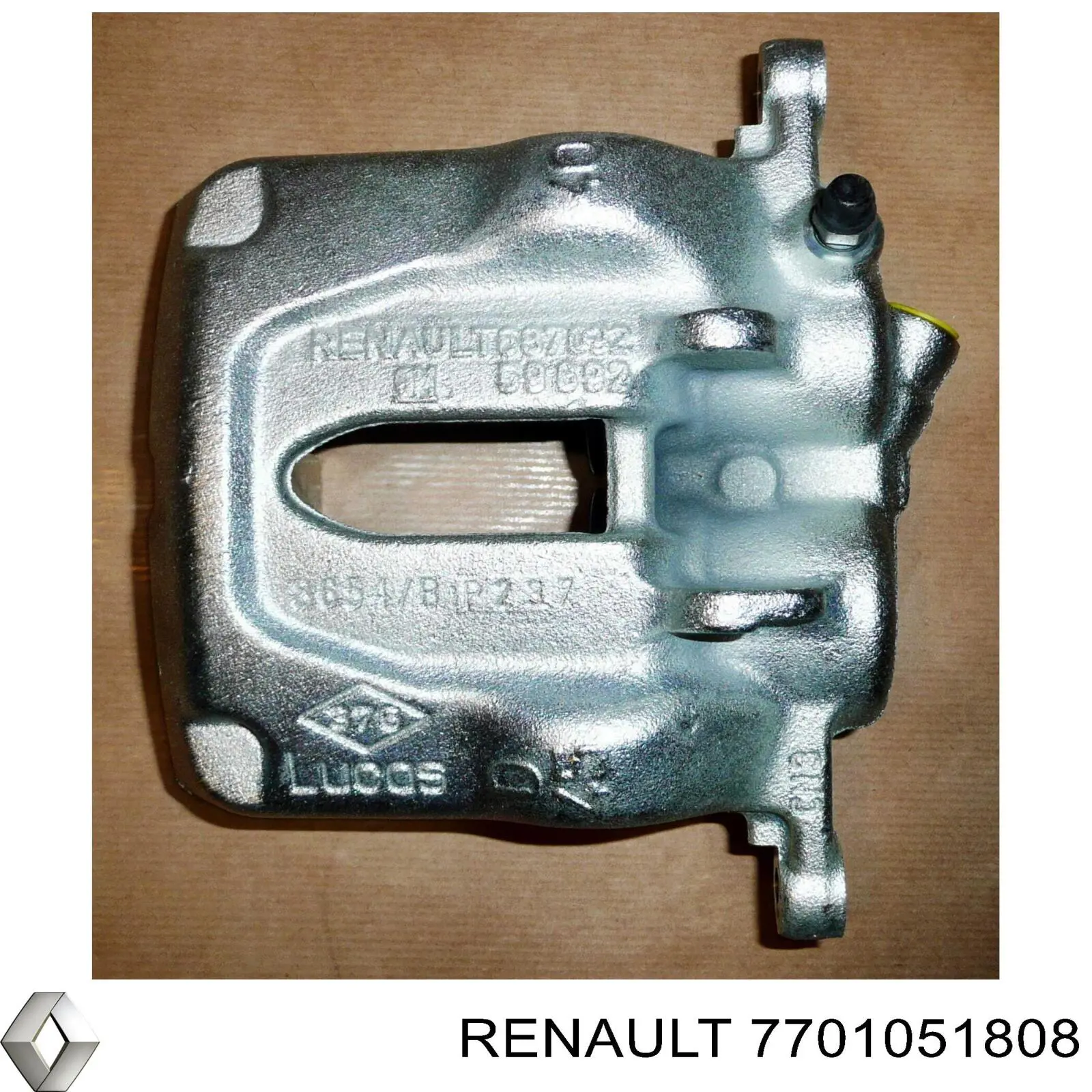 Pinza de freno, Eje delantero derecha Renault (RVI) 7701051808