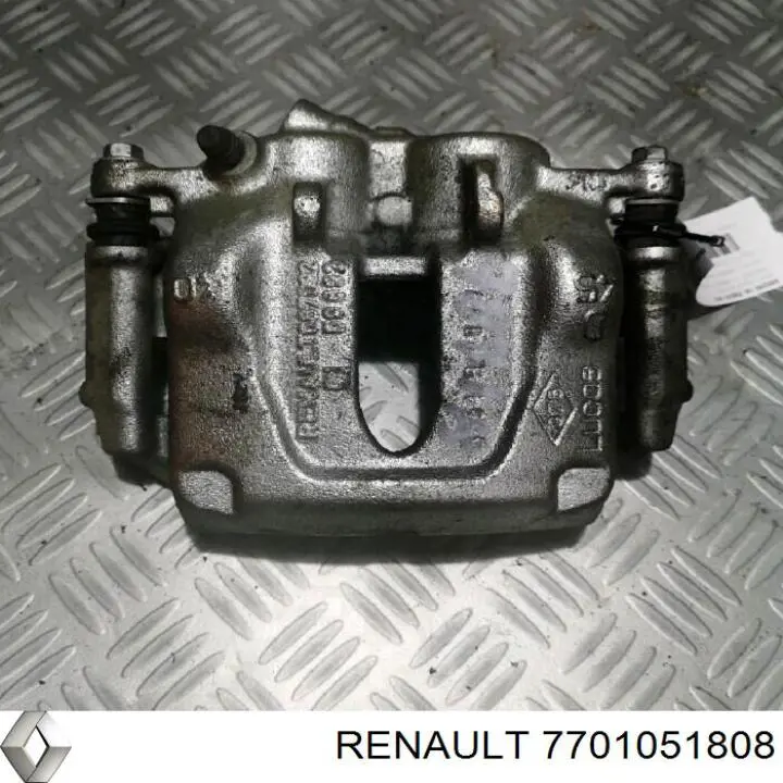 7701051808 Renault (RVI) pinza de freno delantera derecha
