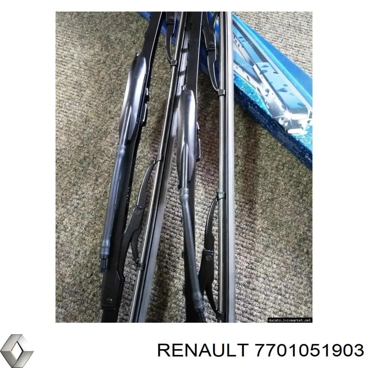 Escobilla del limpiaparabrisas del lado del conductor Renault (RVI) 7701051903 precio, desde 18,59 EUR