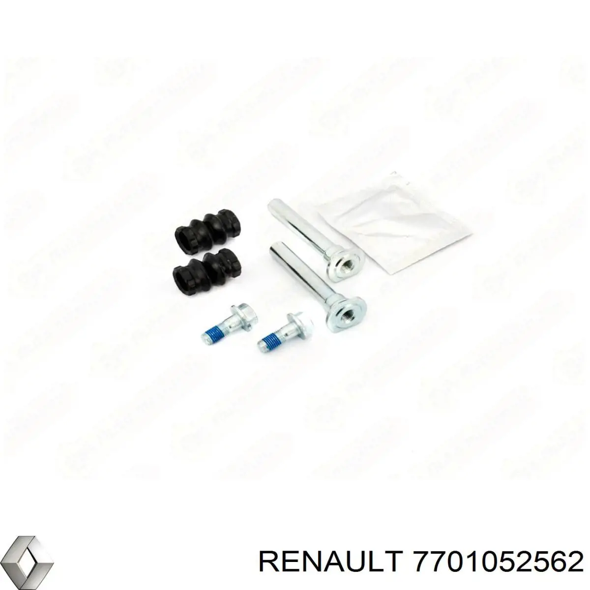 7701052562 Renault (RVI) juego de reparación, pinza de freno delantero