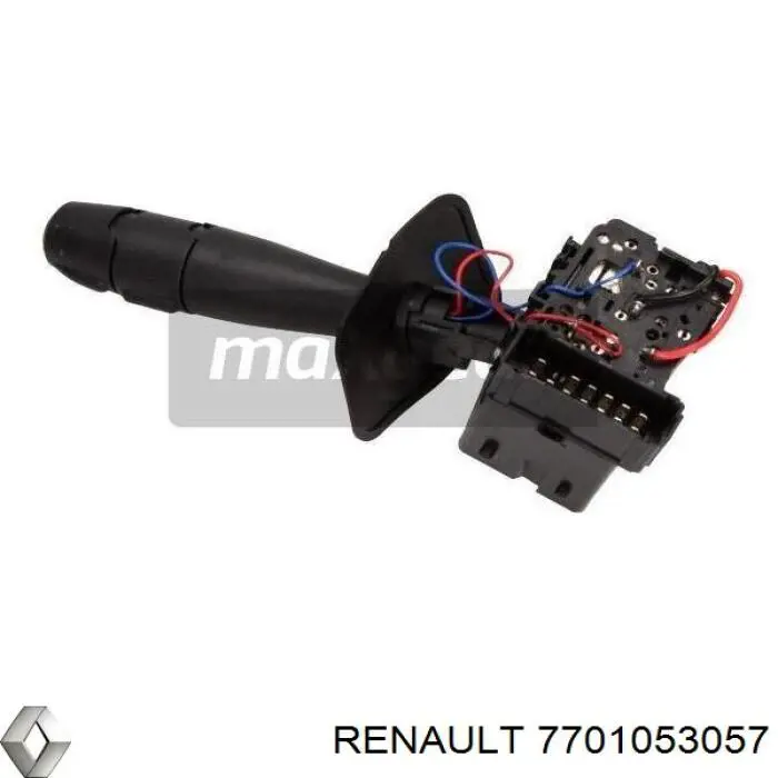 Comprar 7701053057 Renault (RVI) Conmutador izquierdo de la columna de dirección