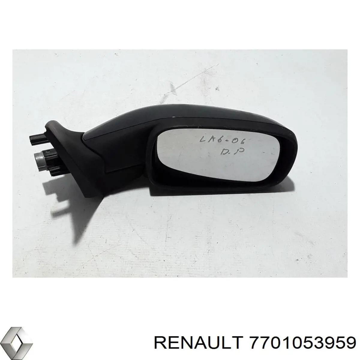7701053959 Renault (RVI) espejo retrovisor derecho