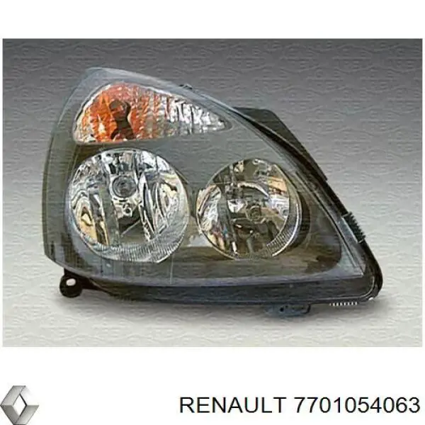 Faro derecho Renault (RVI) 7701054063 precio, desde 87,36 EUR