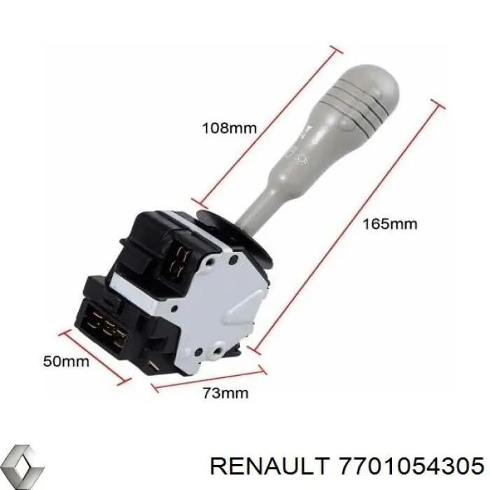 Mando de luces izquierdo para Renault Twingo (C06)