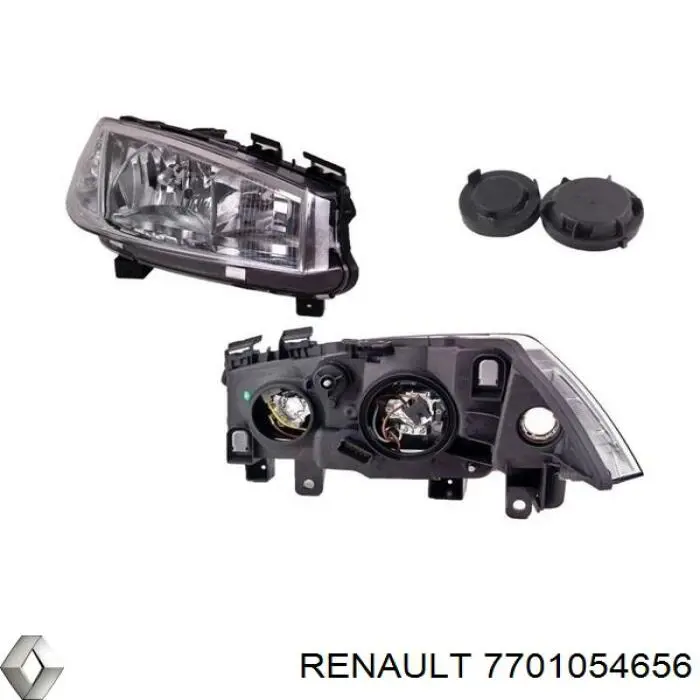 7701054656 Renault (RVI) faro izquierdo